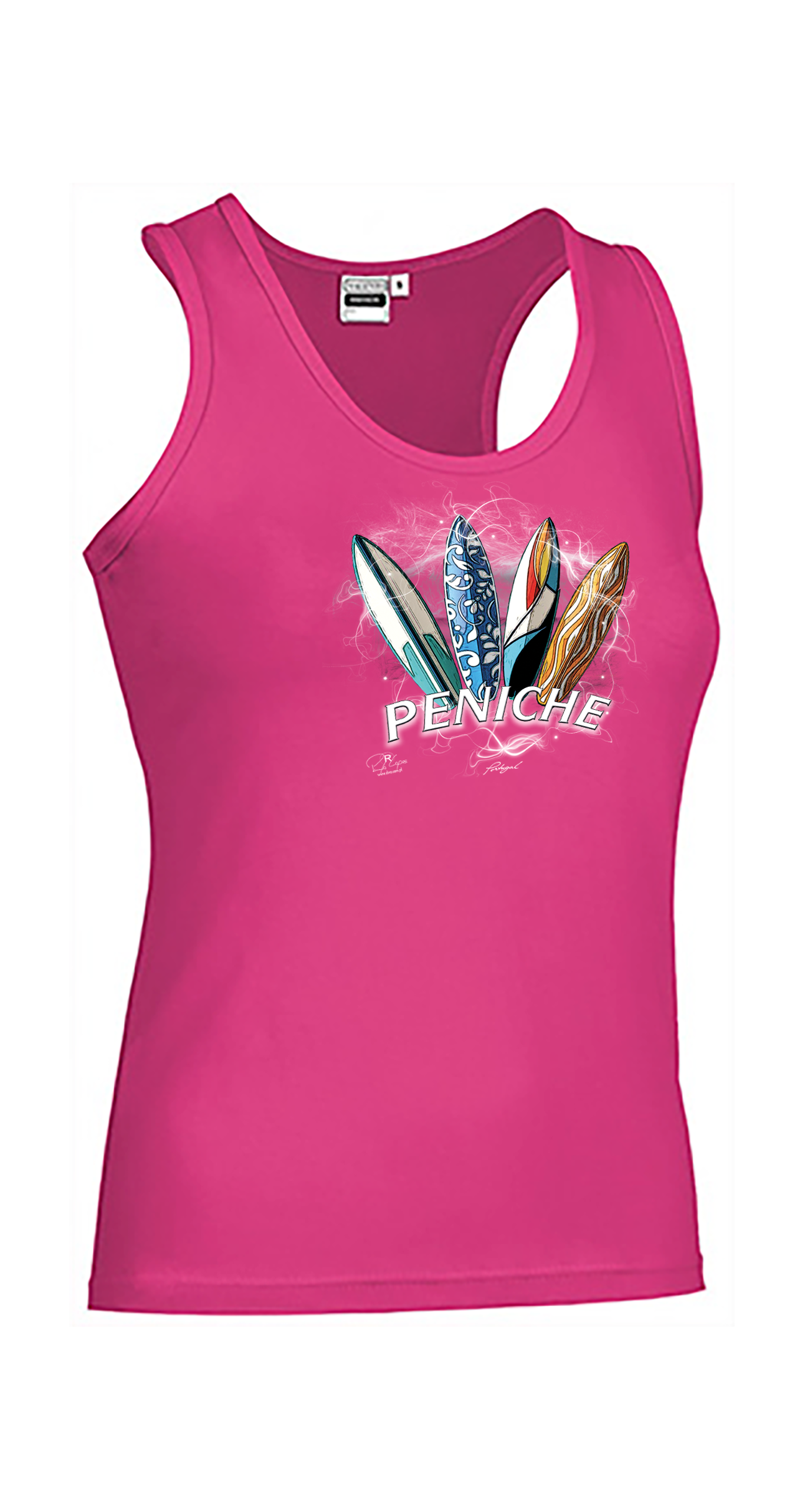 T-shirt Alças Senhora Surfboards Peniche