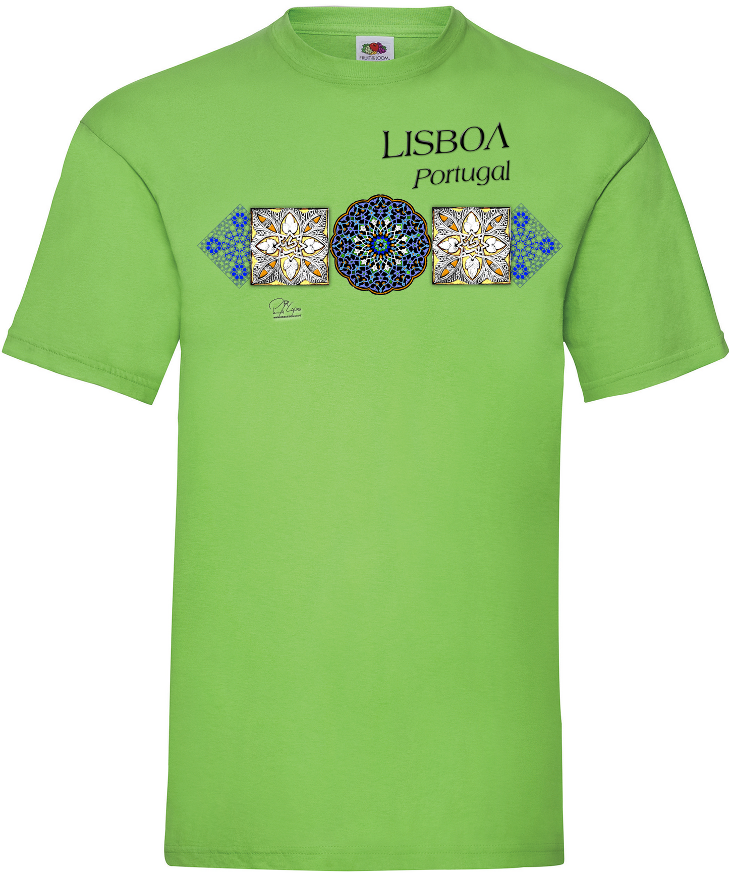 T-shirt Azulejo Árabe Lisboa