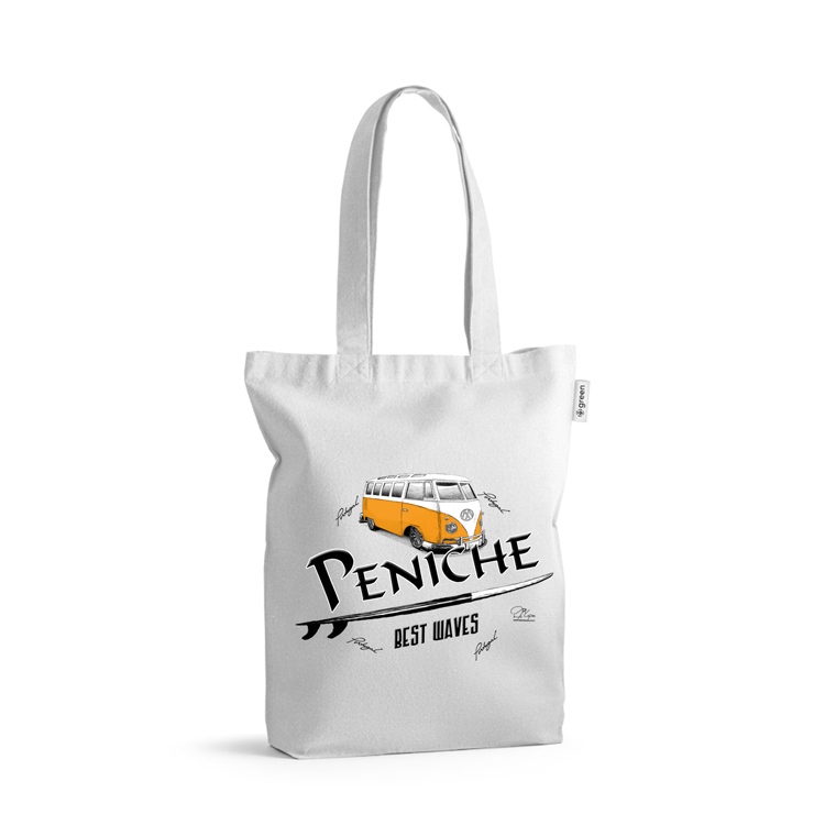 Sacos de Algodão Ecológico 220g Pão de Forma Peniche