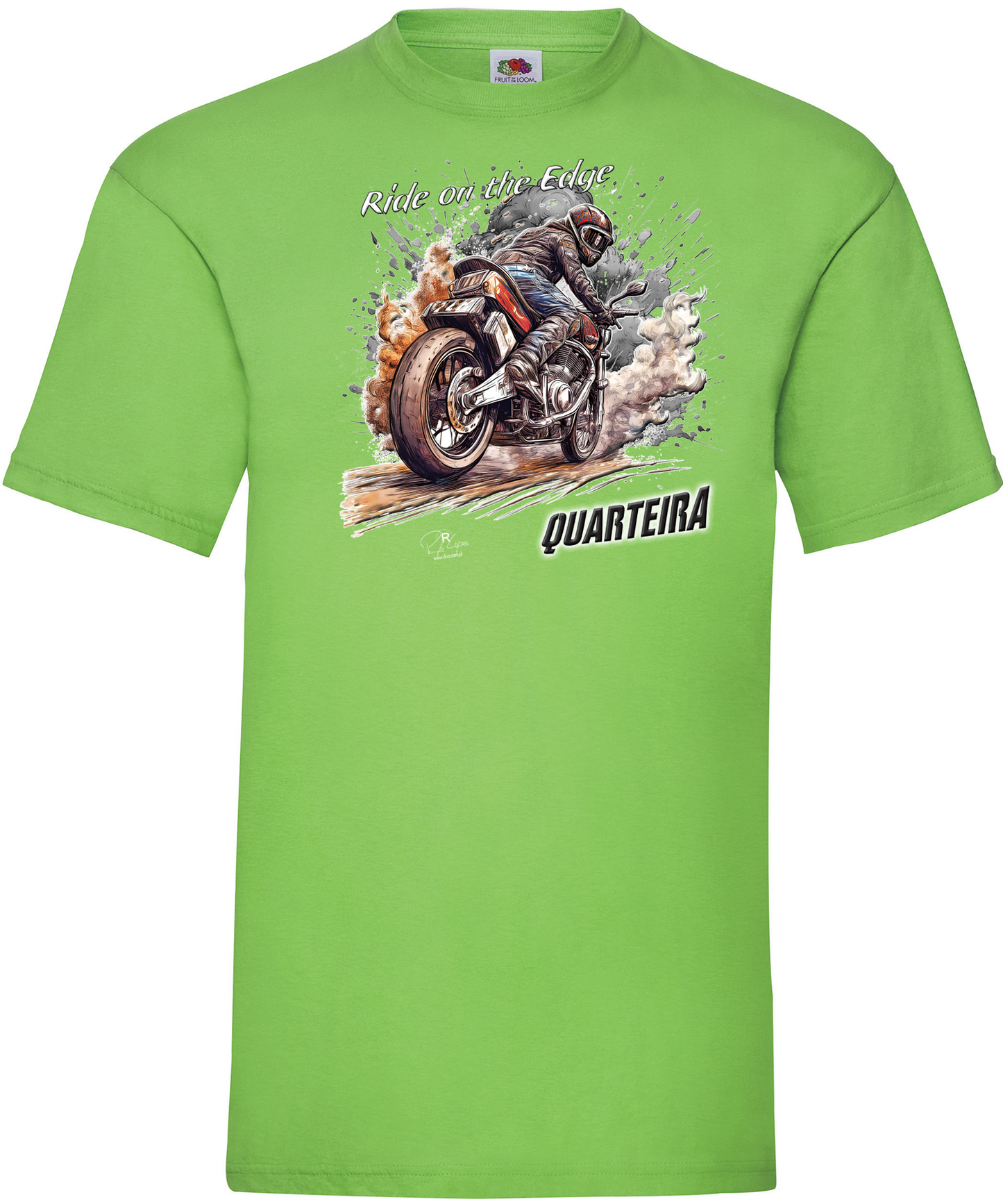 T-shirt Ride on the Edge Quarteira