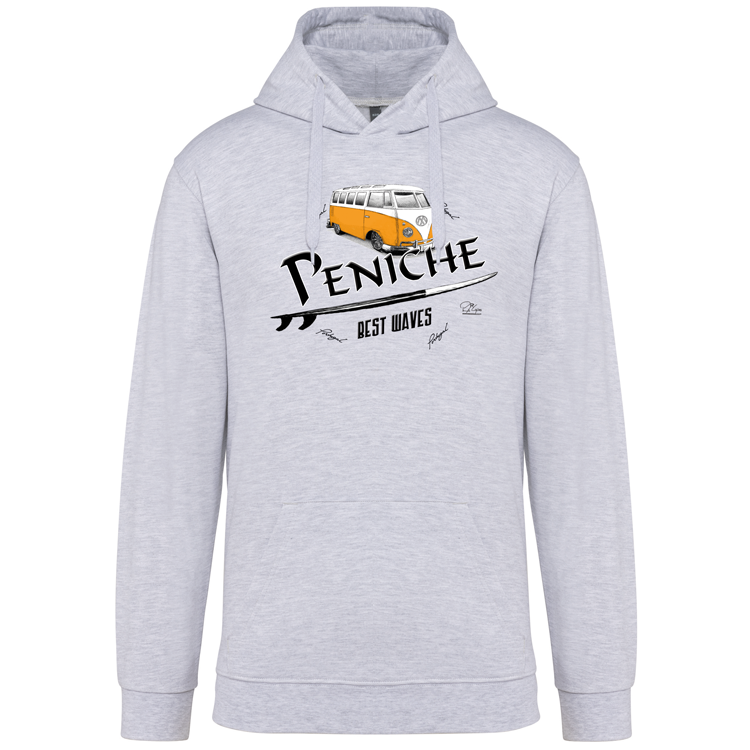Sweatshirt Kariban com Capuz Pão de Forma Peniche