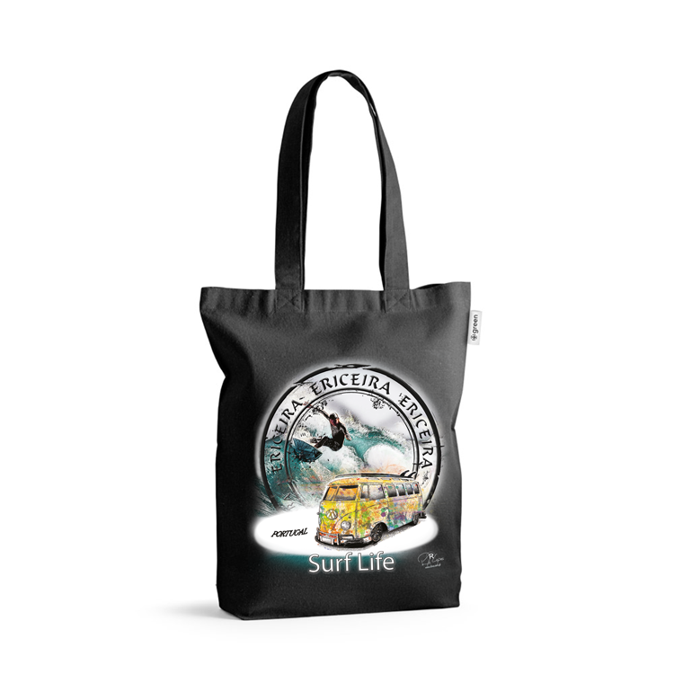 Sacos de Algodão Ecológico 220g Surf Life Ericeira