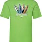 T-shirt Surfboards Nazaré