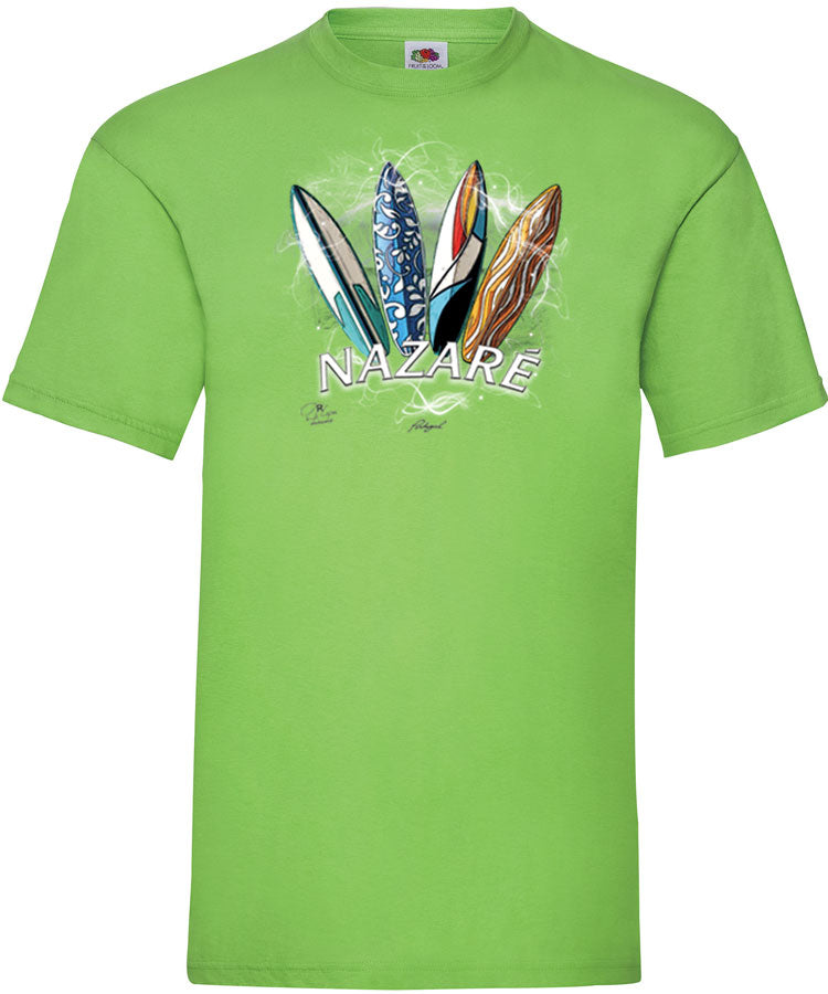 T-shirt Surfboards Nazaré