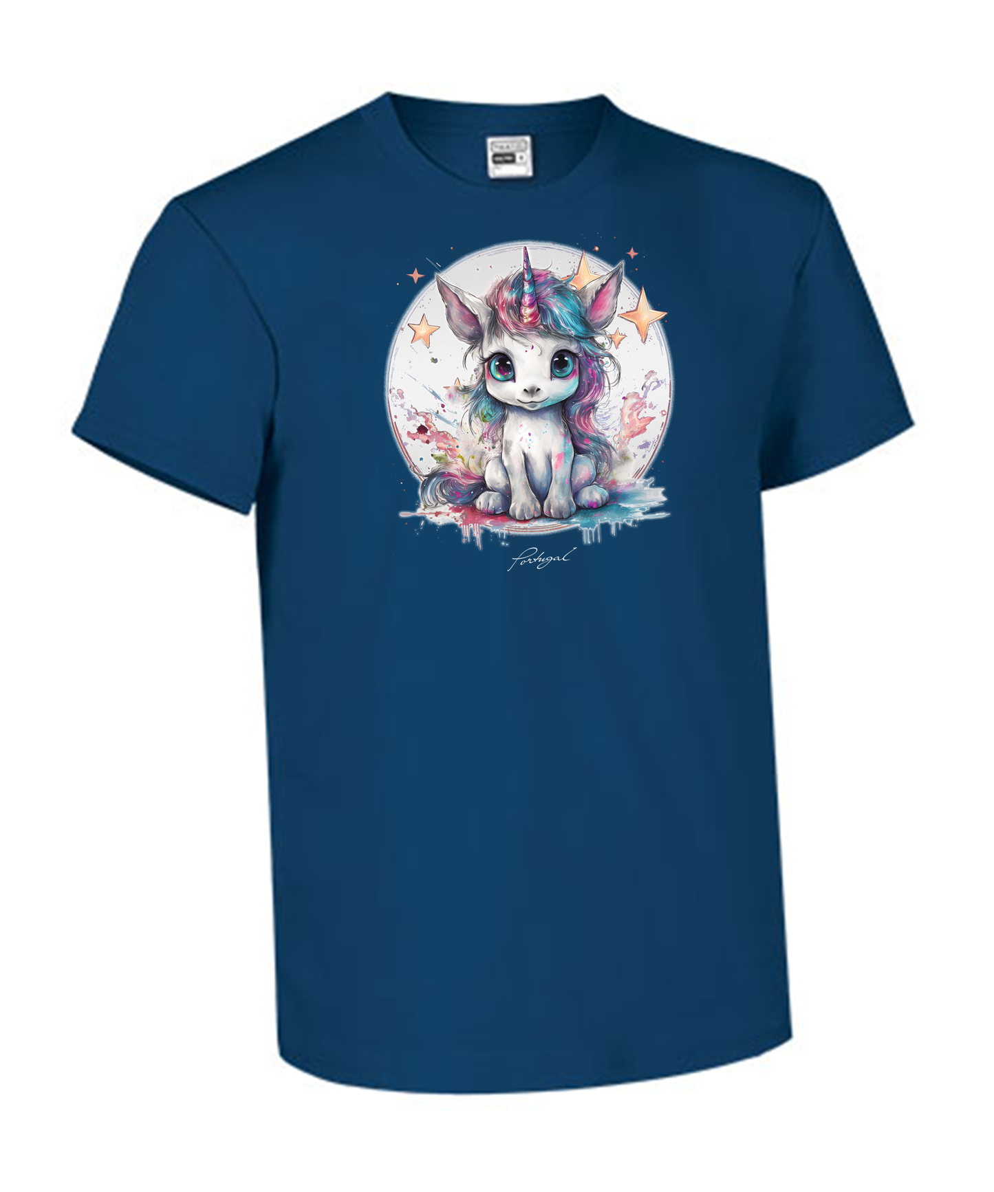 T-shirt Kids Unicórnio