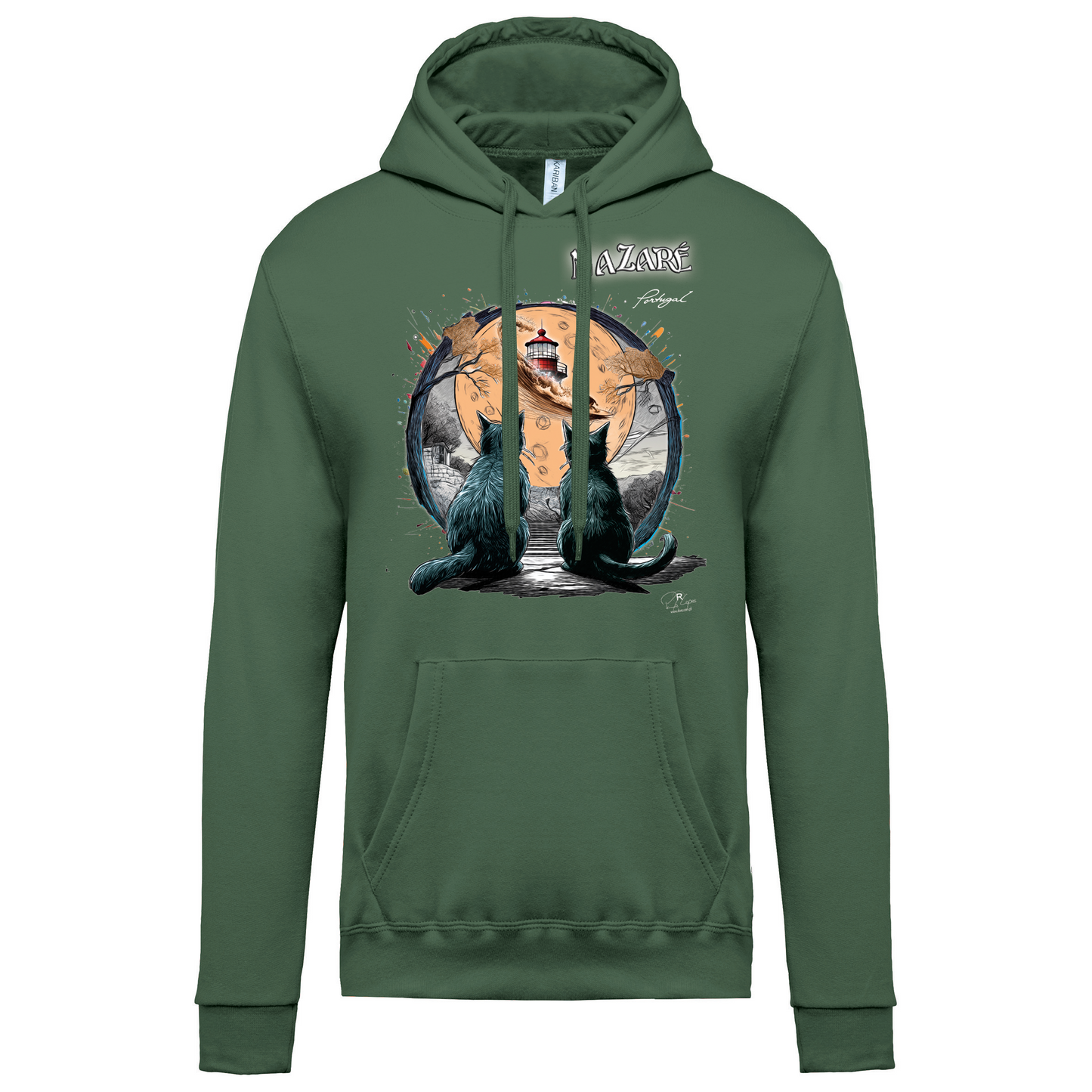 Sweatshirt Kariban com Capuz Luar Nazaré