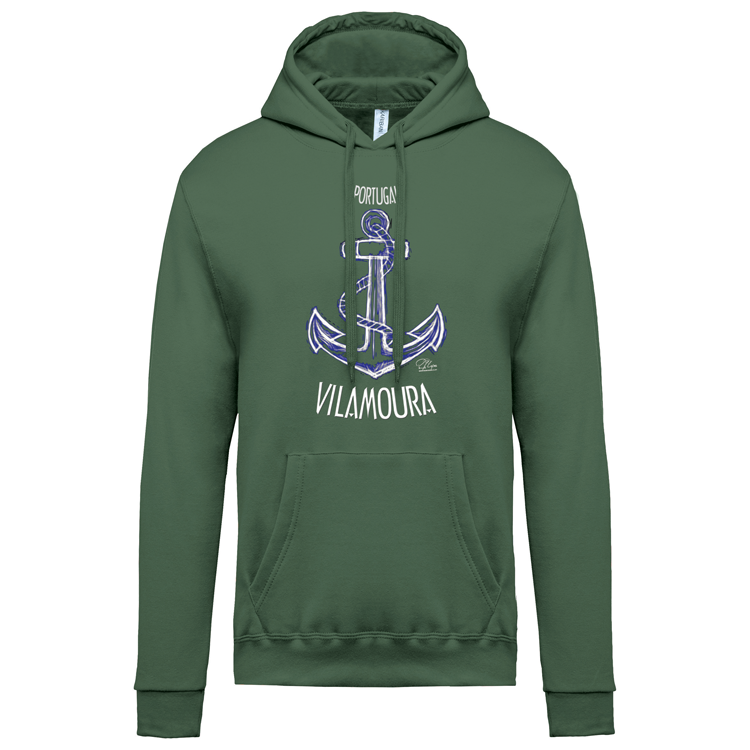 Sweatshirt Kariban com Capuz Âncora Vilamoura