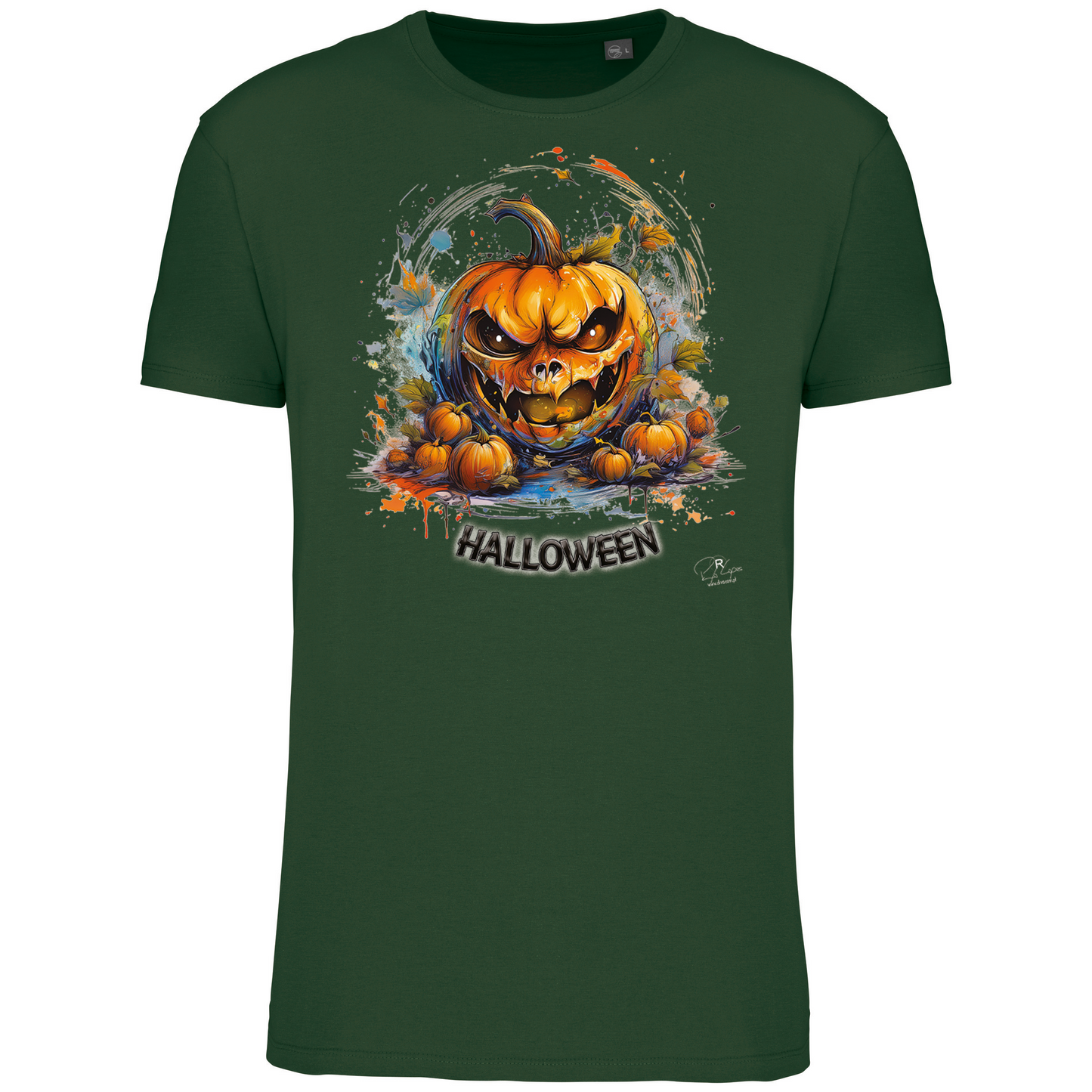 T-Shirt Algodão Biológico Abóbora