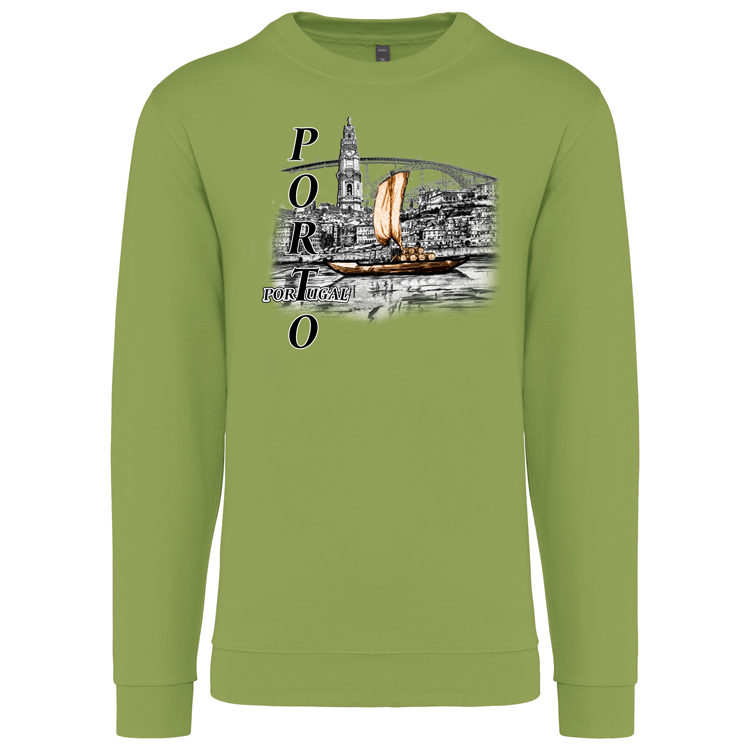 Sweatshirt Kariban sem Capuz Ribeira