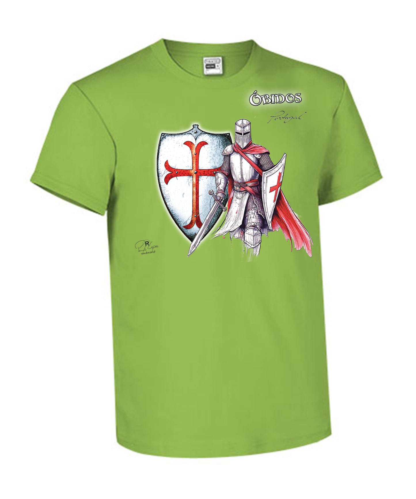 T-shirt Kids Templário Óbidos