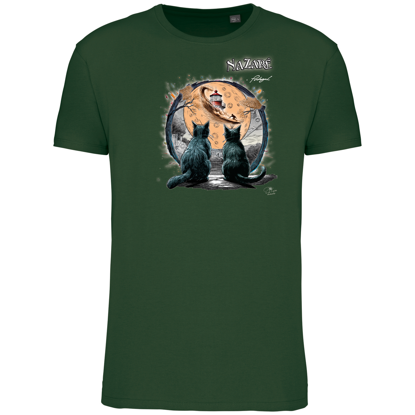 T-Shirt Algodão Biológico Luar Nazaré