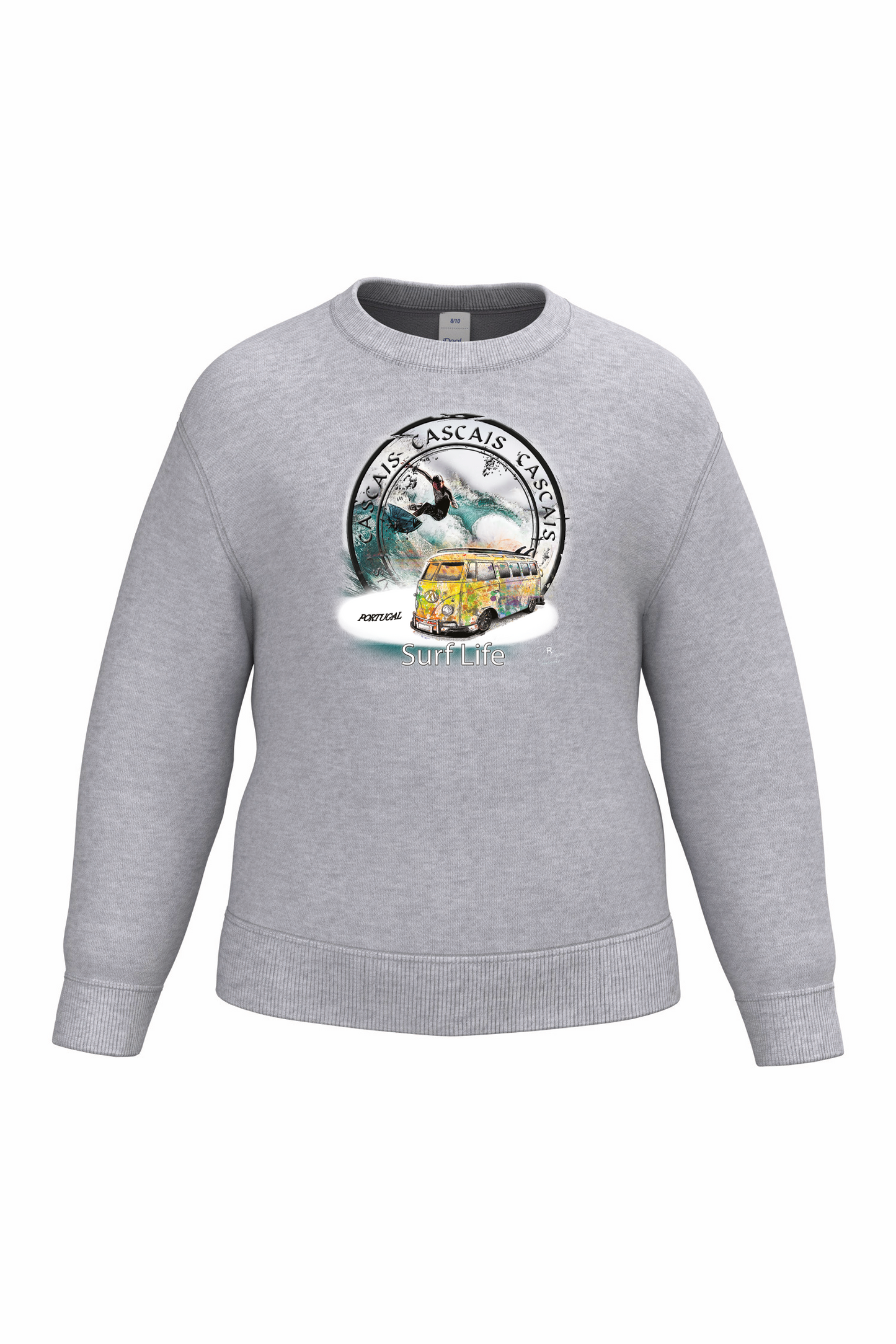 Sweatshirt sem capuz Ideal Kids Surf Life Cascais