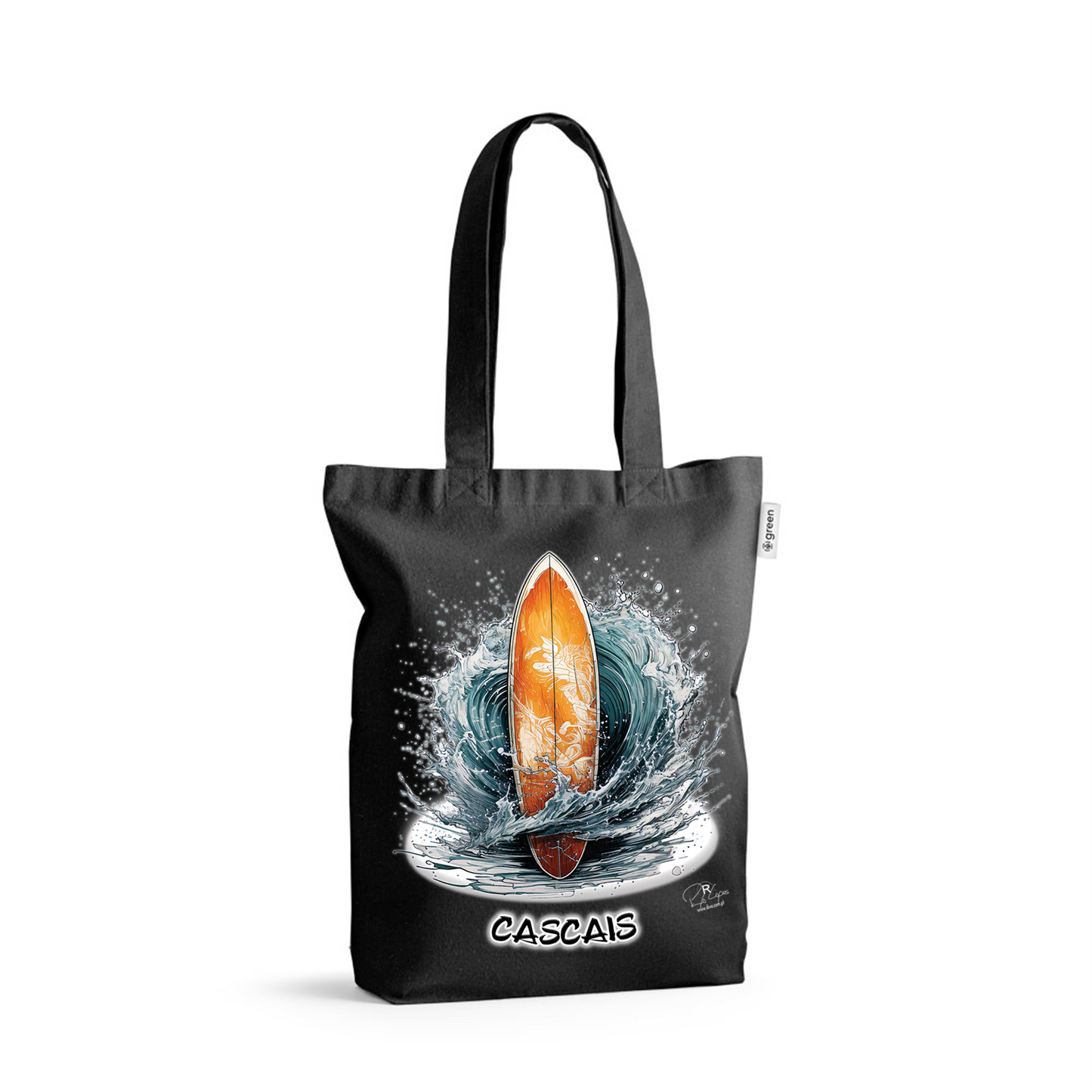 Sacos de Algodão Ecológico 220g Prancha Cascais