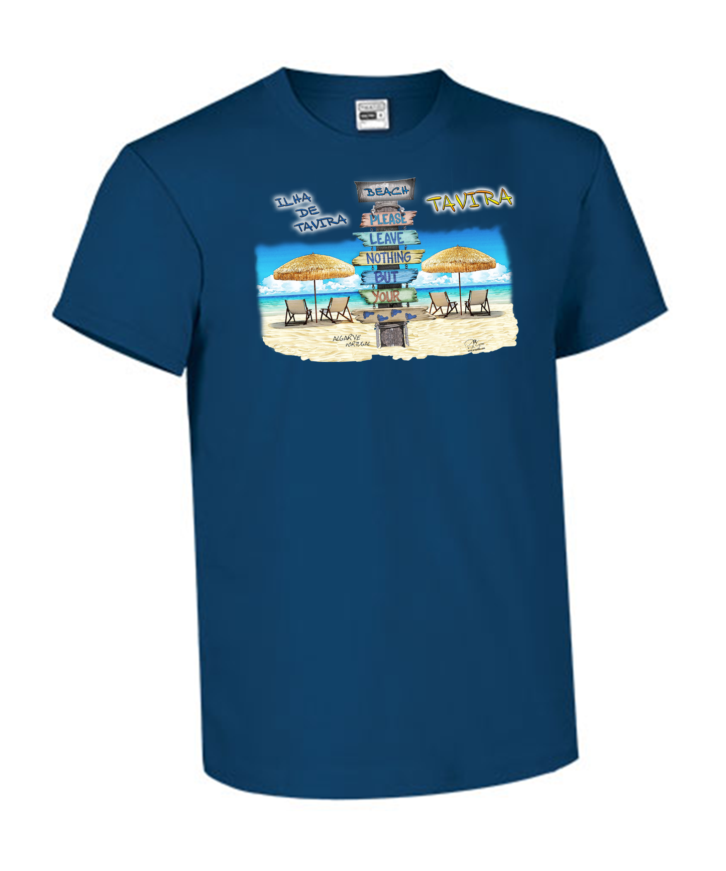 T-shirt Kids Pegadas Tavira