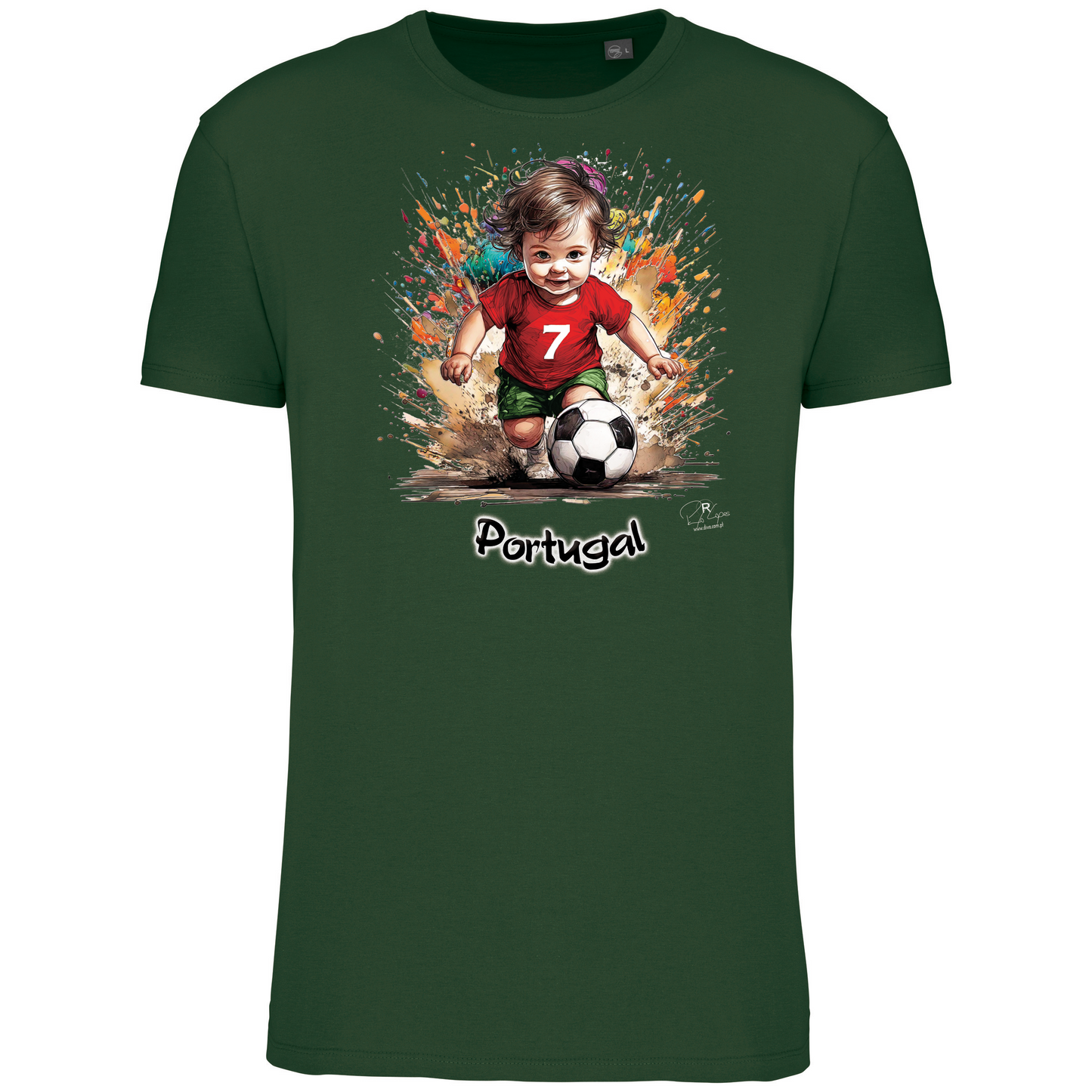 T-Shirt Algodão Biológico 7 Portugal