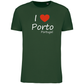 T-Shirt Algodão Biológico I Love Porto