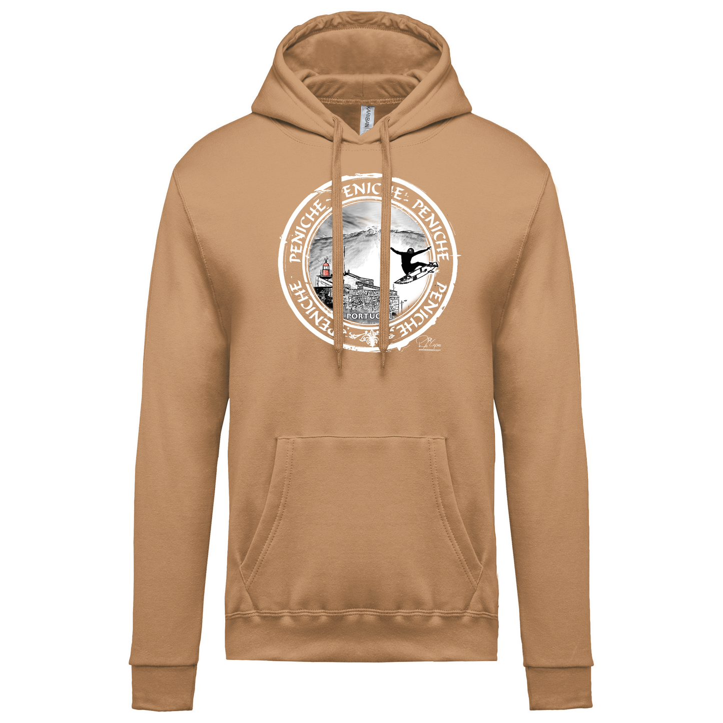 Sweatshirt Kariban com Capuz Selo Peniche