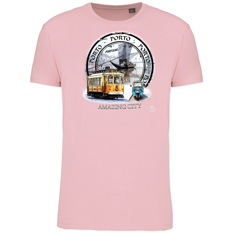 T-Shirt Algodão Biológico Amazing City Porto
