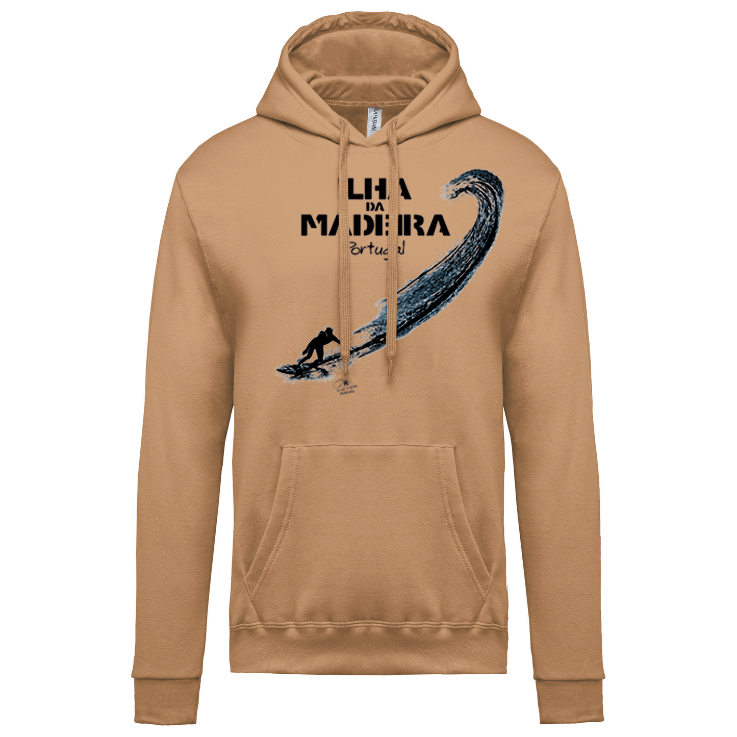 Sweatshirt Kariban com Capuz Surf Ilha da Madeira