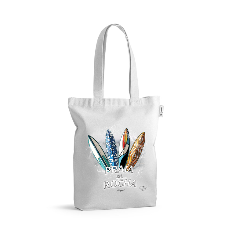 Sacos de Algodão Ecológico 220g Surfboards Praia da Rocha