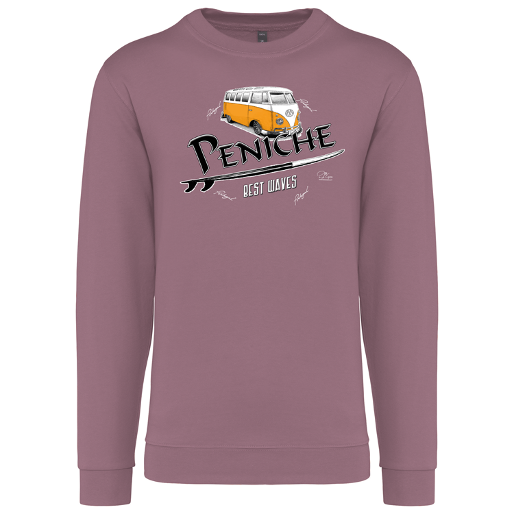 Sweatshirt Kariban sem Capuz Pão de Forma Peniche