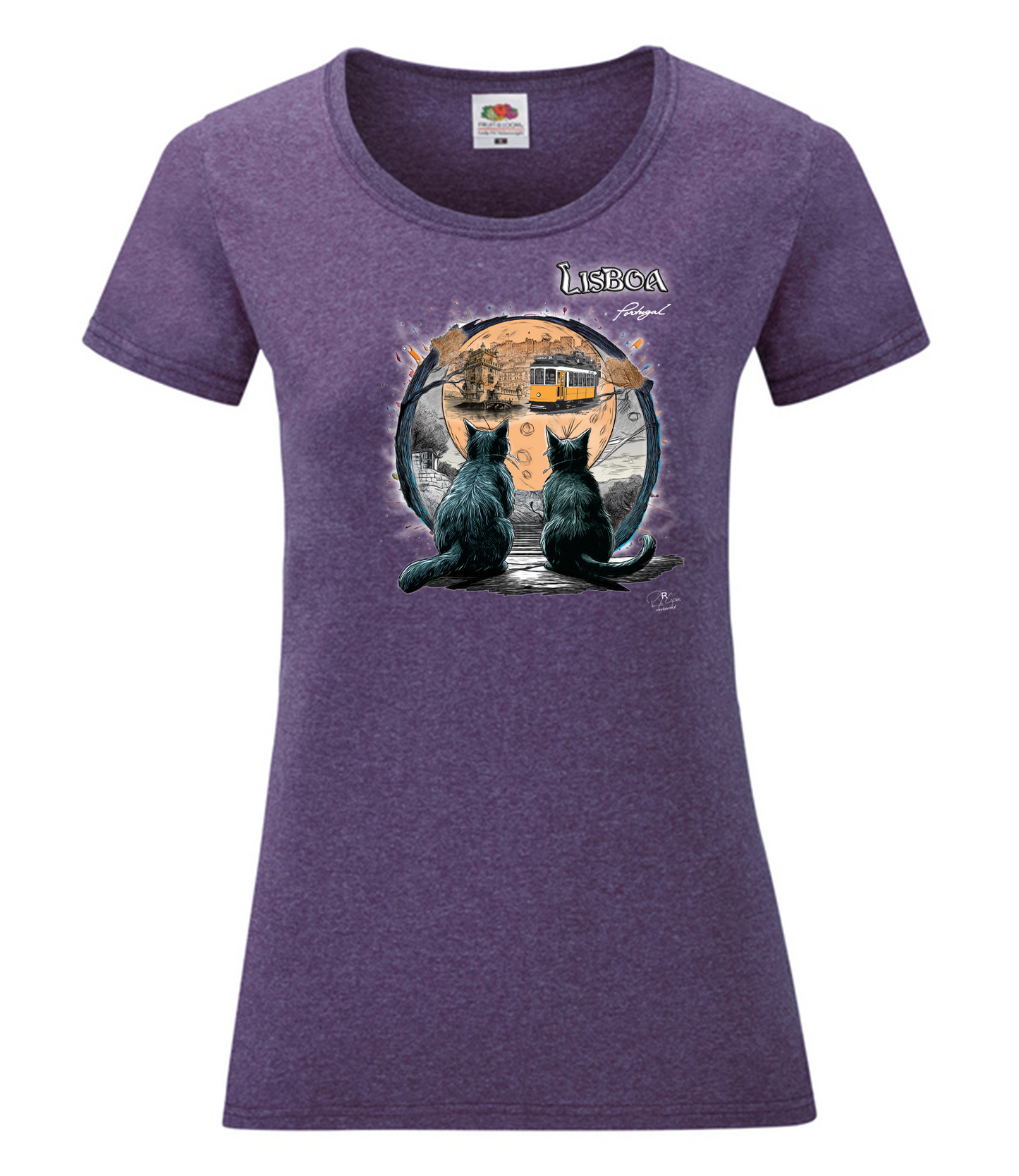 T-shirt Senhora Luar Lisboa