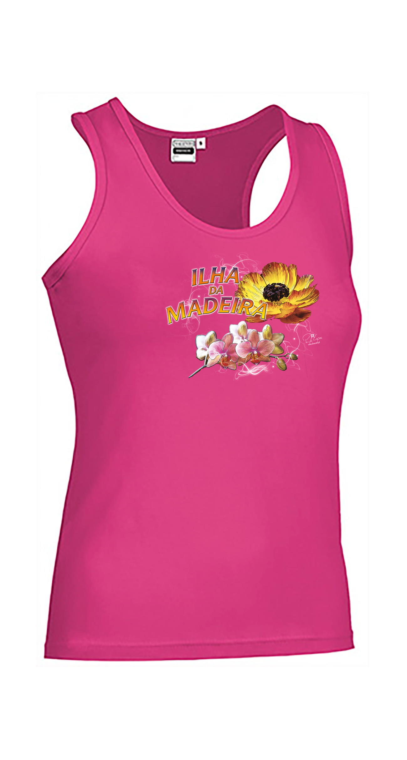 T-shirt Alças Senhora Madeira Flowers