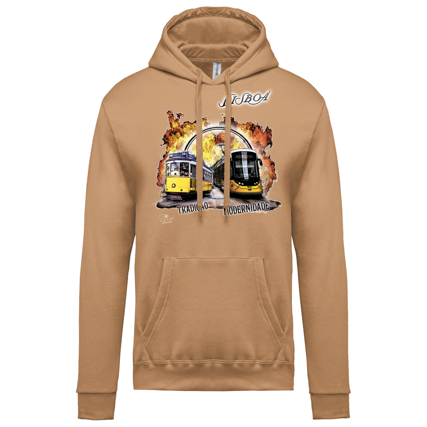 Sweatshirt Kariban com Capuz Tradição e Modernidade