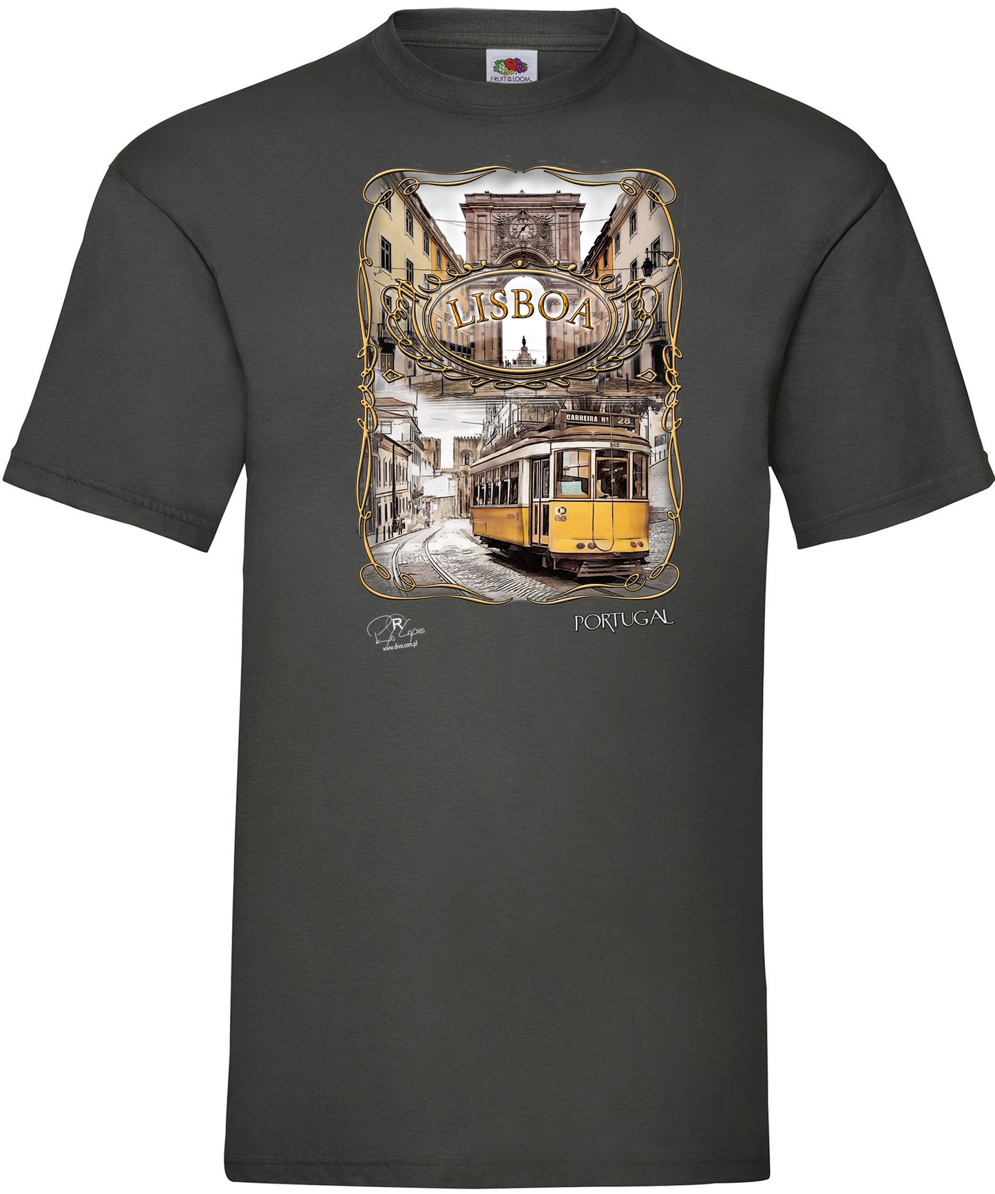T-shirt Gold