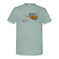 T-shirt Fruit of the Loom, Iconic, 150g, Carmo