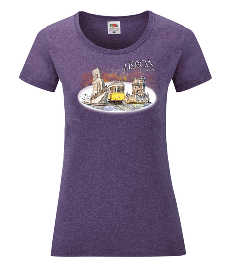T-shirt Senhora Monumentos Belém