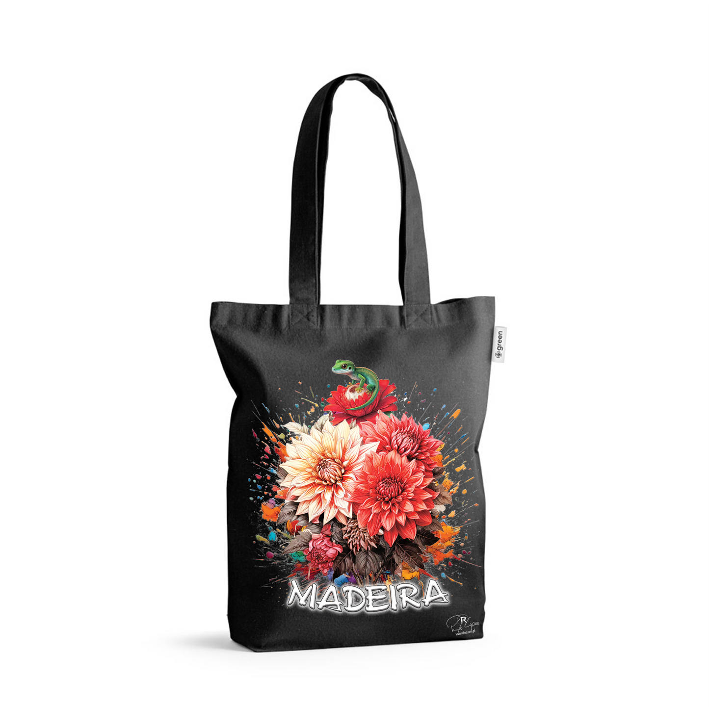 Sacos de Algodão Ecológico 220g Lagartixa