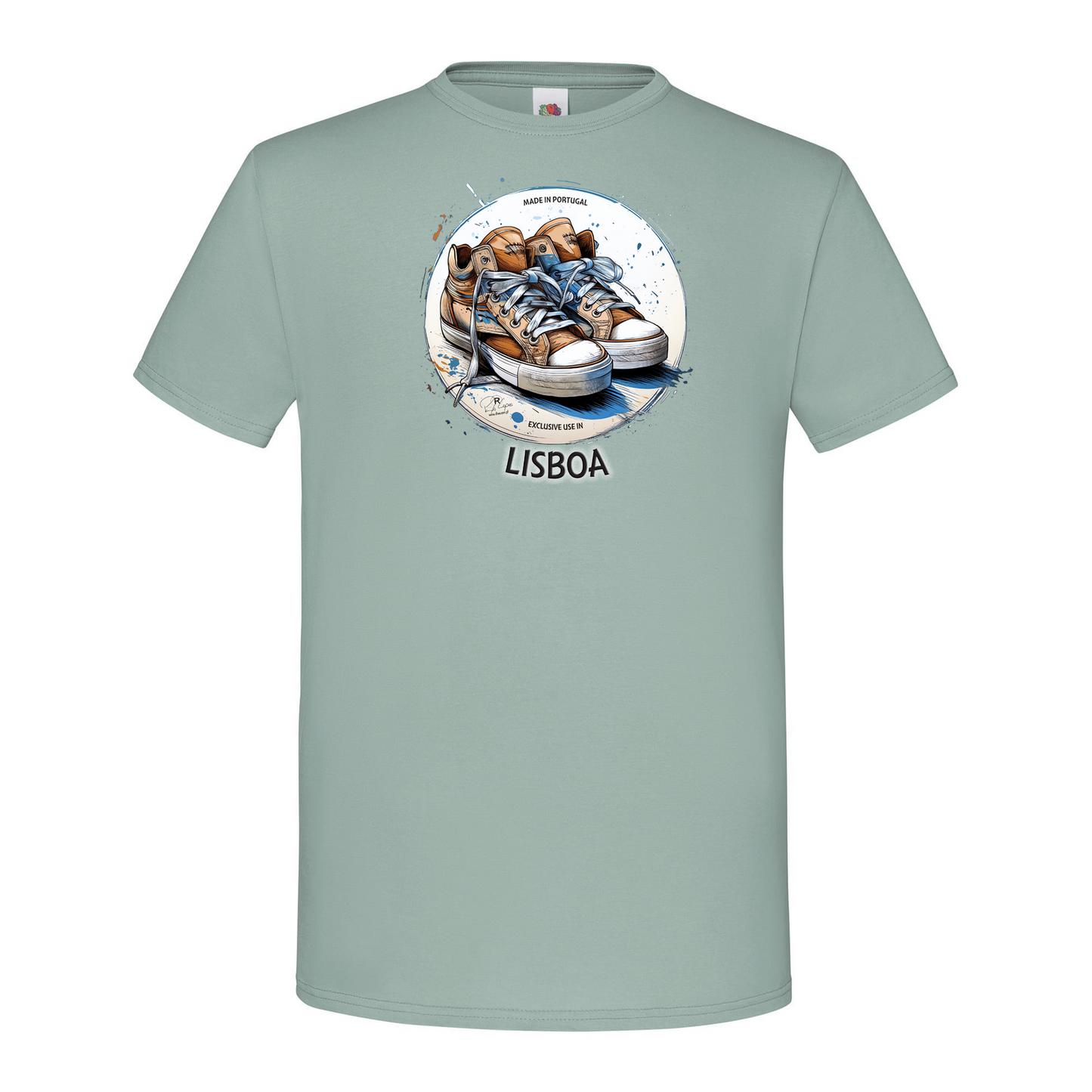 T-shirt Fruit of the Loom, Iconic, 150g, Exclusive Lisboa