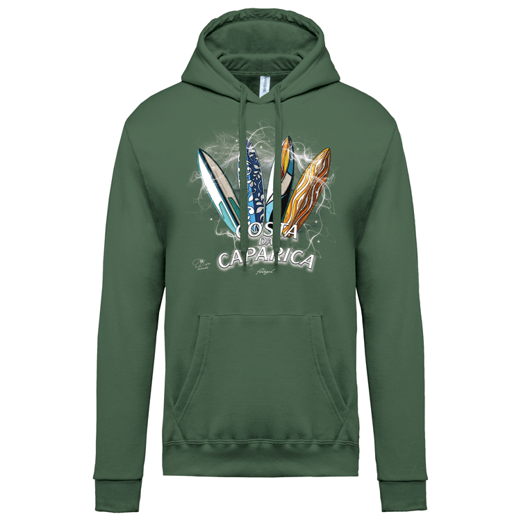 Sweatshirt Kariban com Capuz Surfboards Caparica