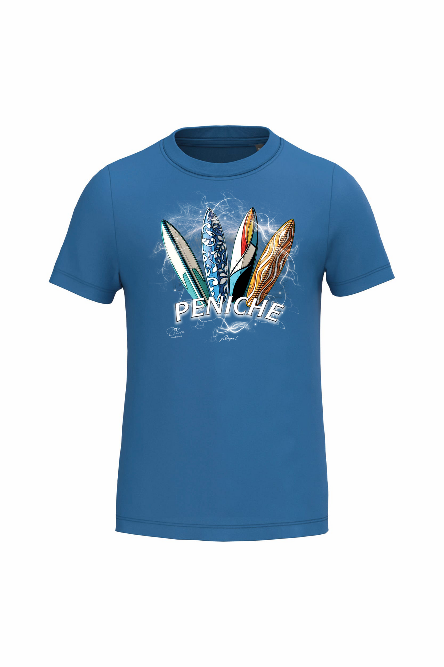 T-shirt de Criança Kariban Surfboards Peniche