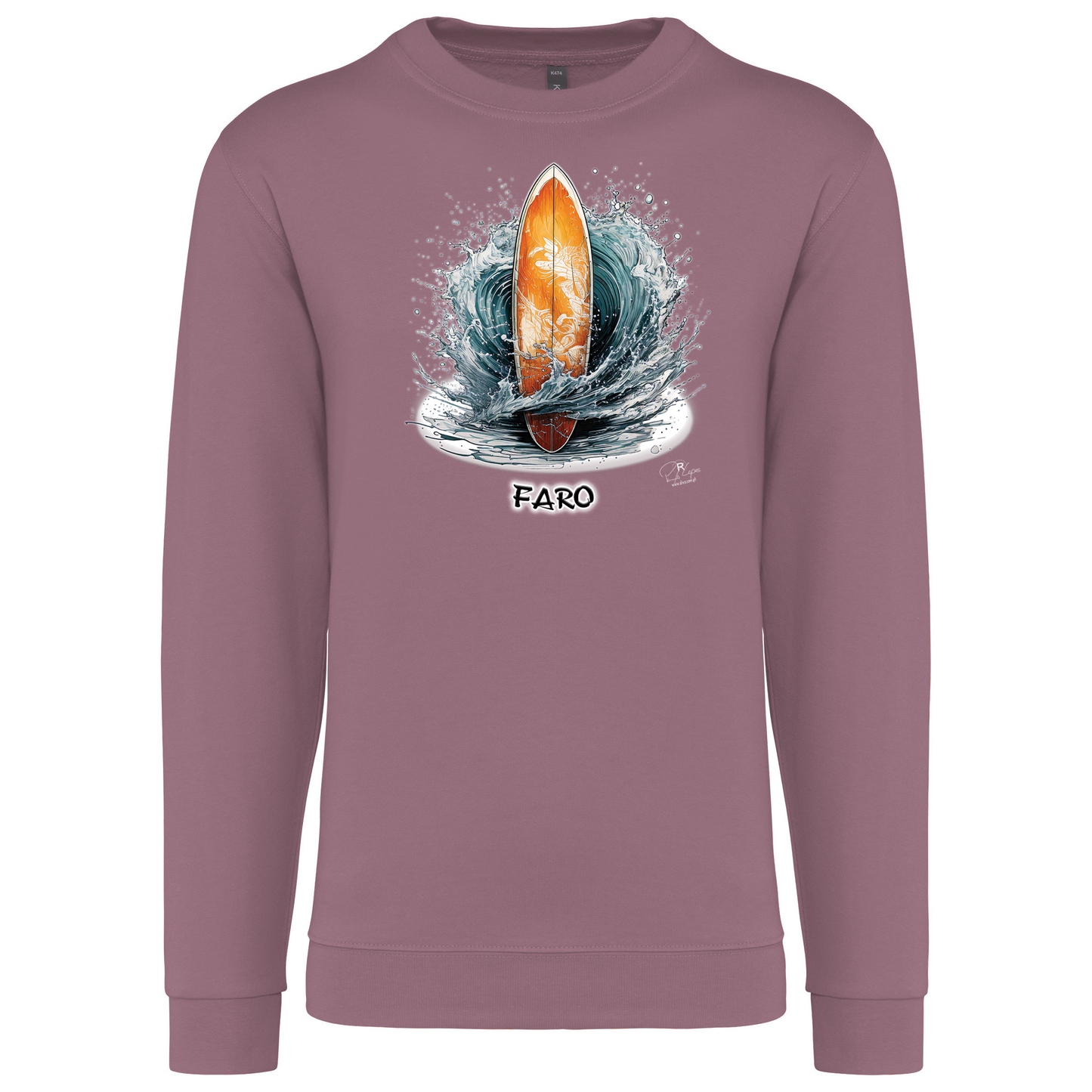 Sweatshirt Kariban sem Capuz Prancha Faro