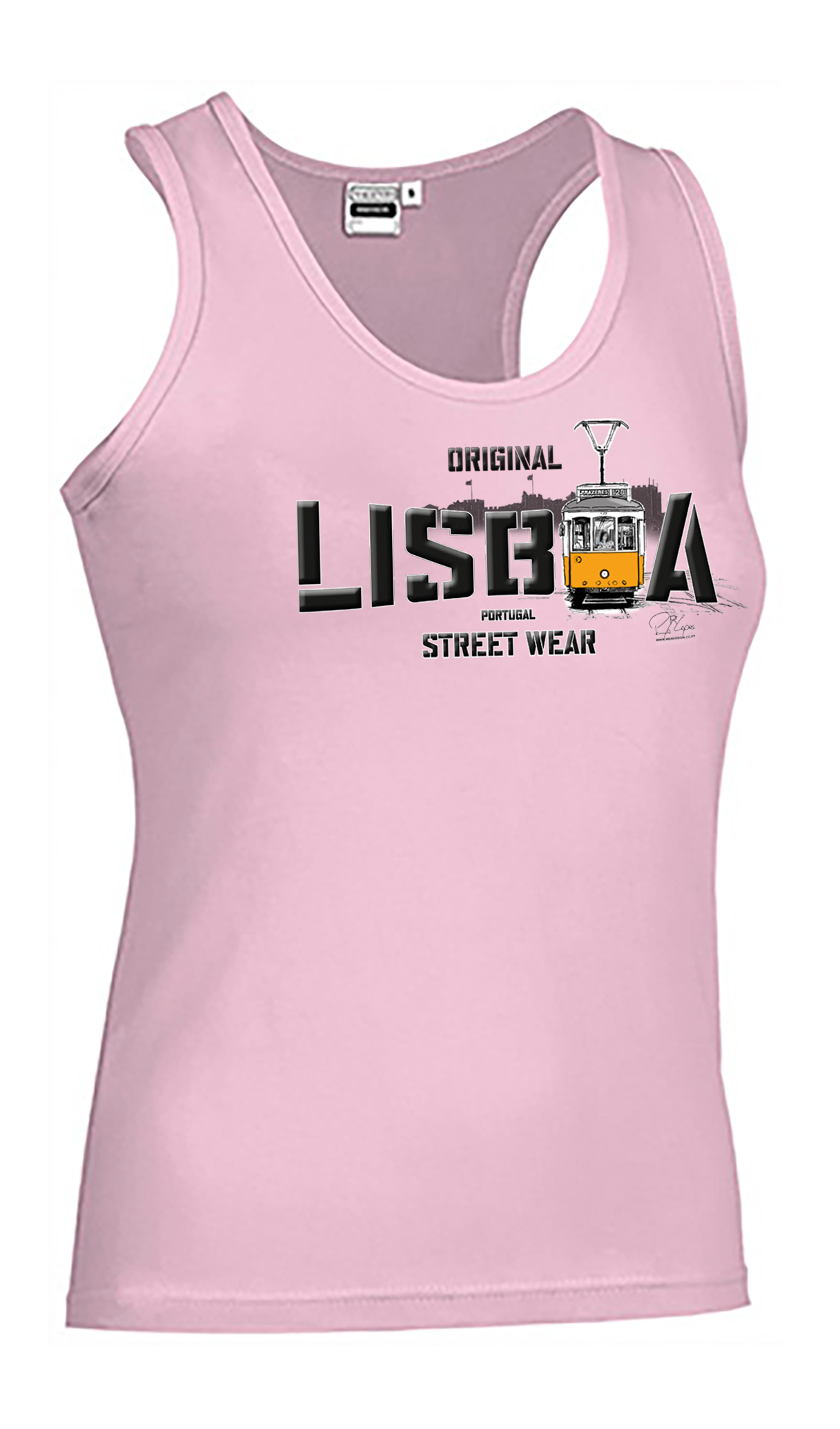T-shirt Alças Senhora Original Lisboa