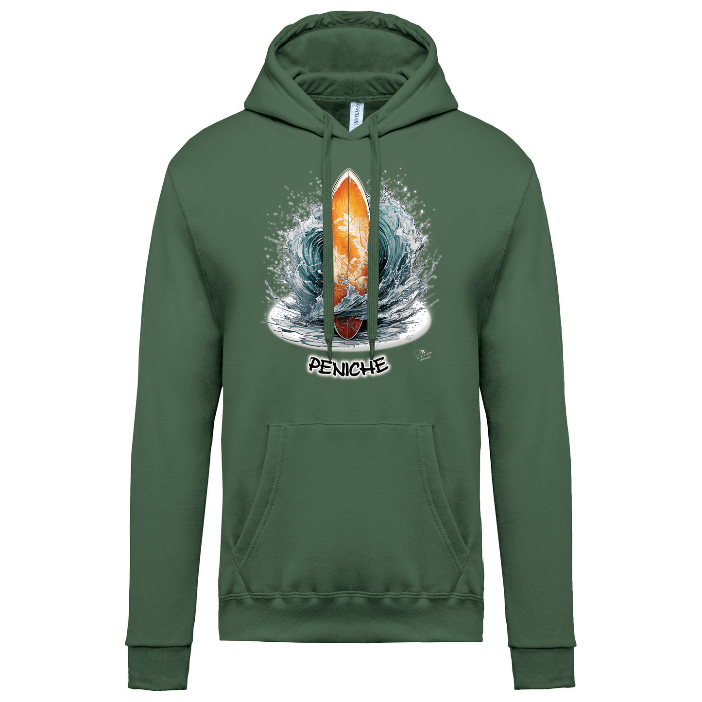 Sweatshirt Kariban com Capuz Prancha Peniche
