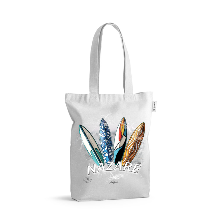 Sacos de Algodão Ecológico 220g Surfboards Nazaré