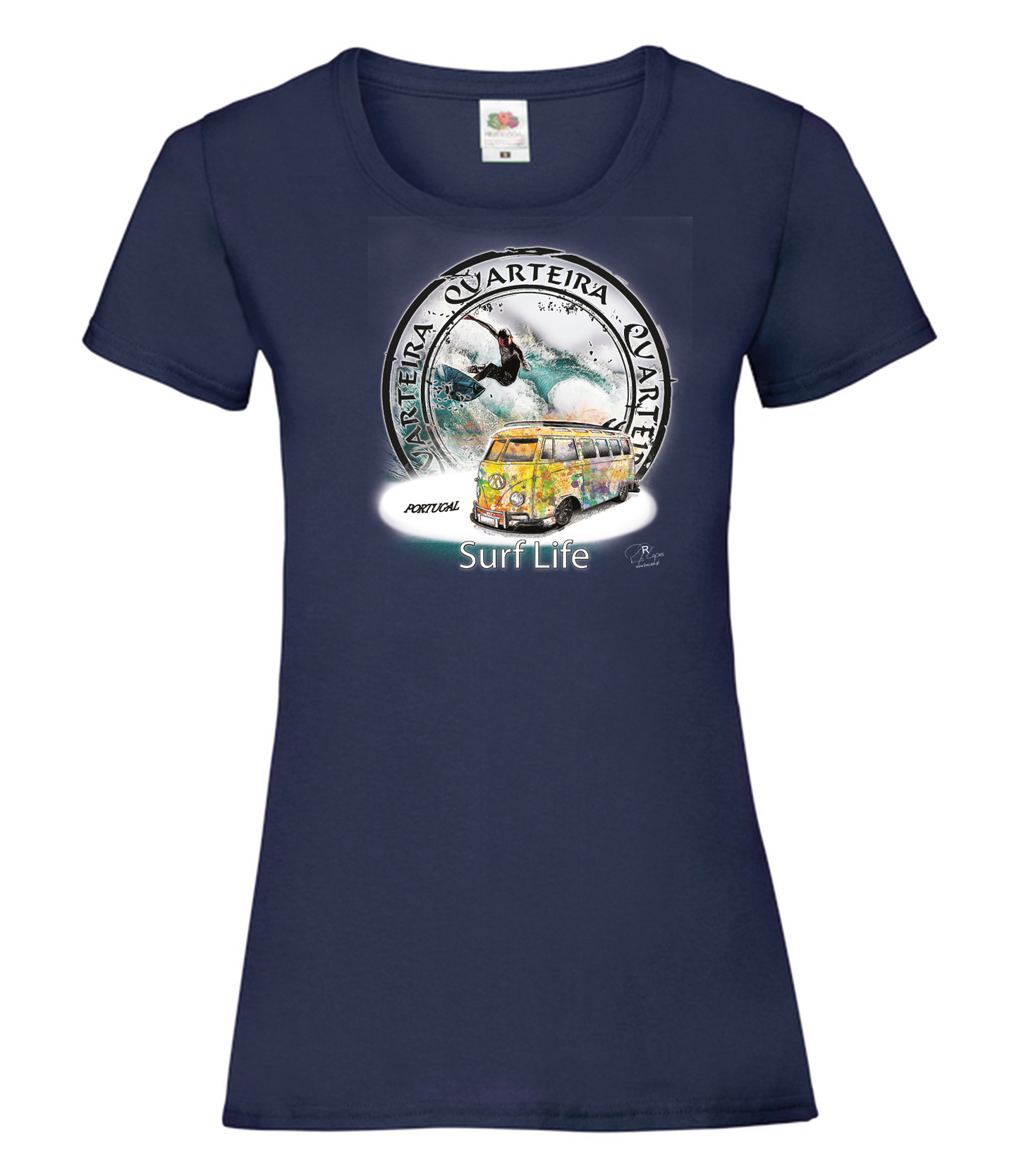 T-shirt Senhora Surf Life Quarteira