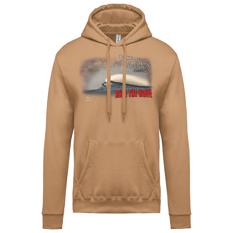 Sweatshirt Kariban com Capuz Ride the Wave Caparica