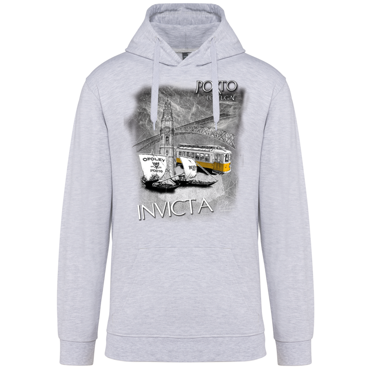 Sweatshirt Kariban com Capuz Invicta