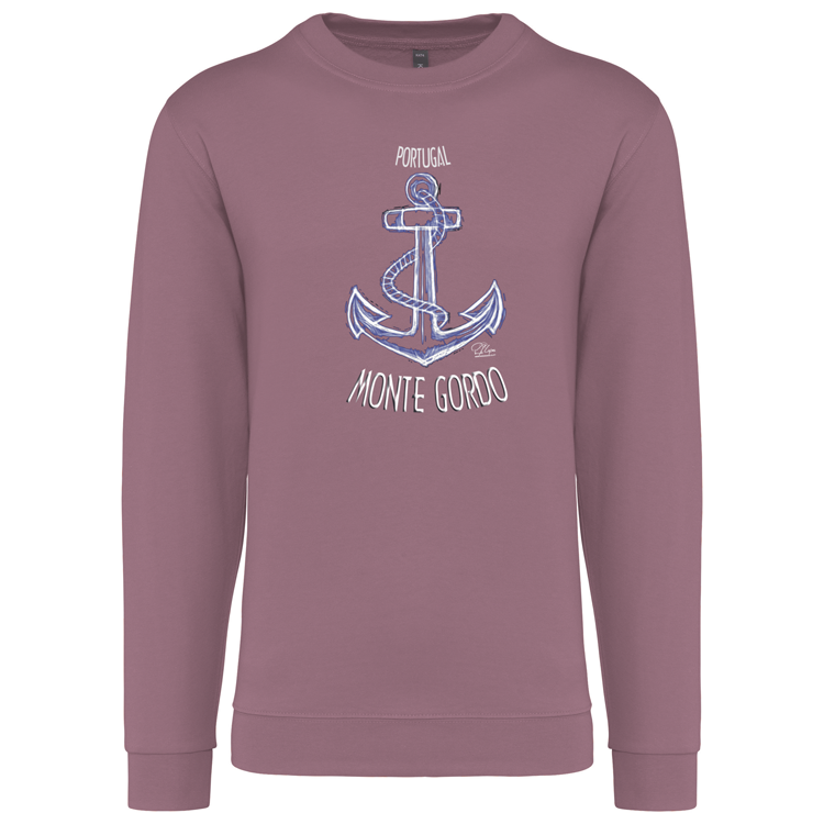 Sweatshirt Kariban sem Capuz Âncora Monte Gordo
