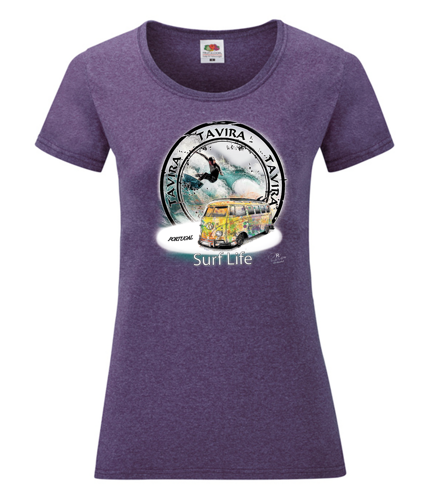 T-shirt Senhora Surf Life Tavira