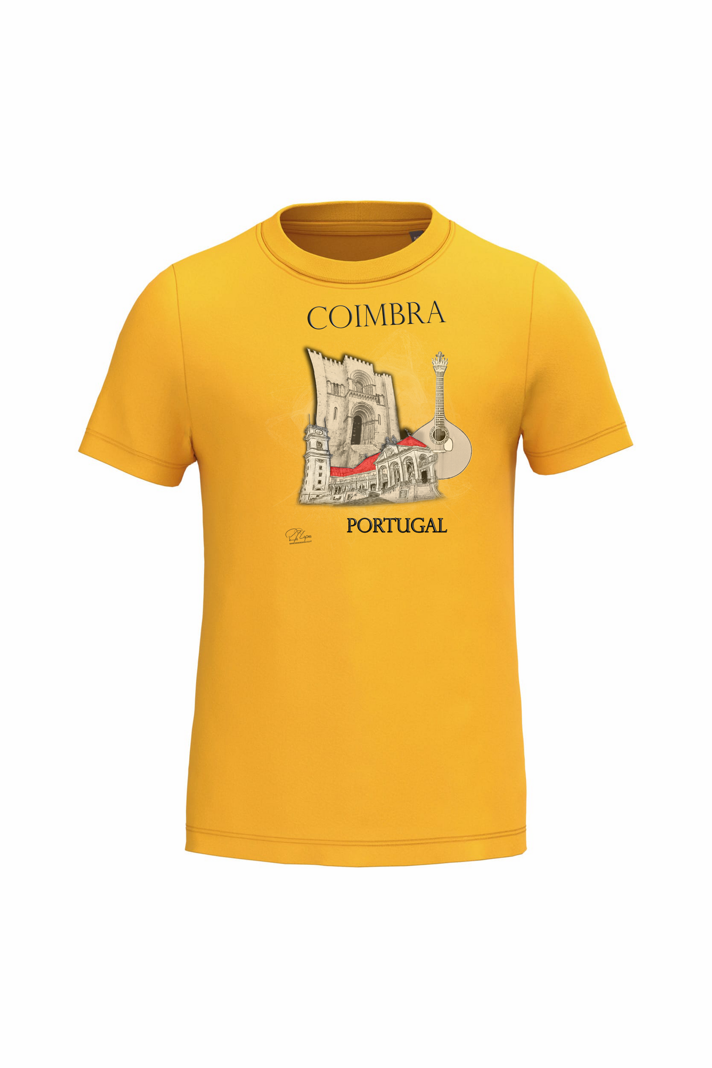 T-shirt de Criança Kariban Sé de Coimbra