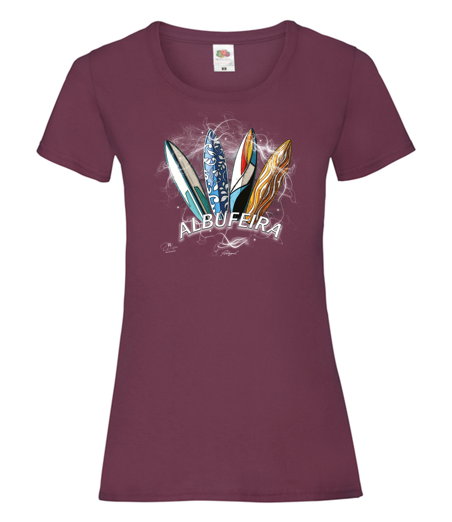 T-shirt Senhora Surfboards Albufeira