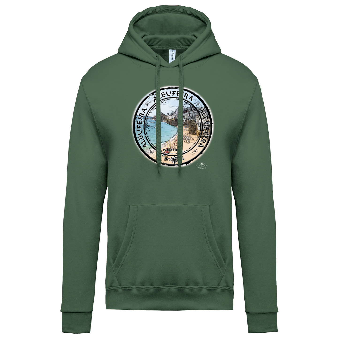 Sweatshirt Kariban com Capuz Selo Albufeira
