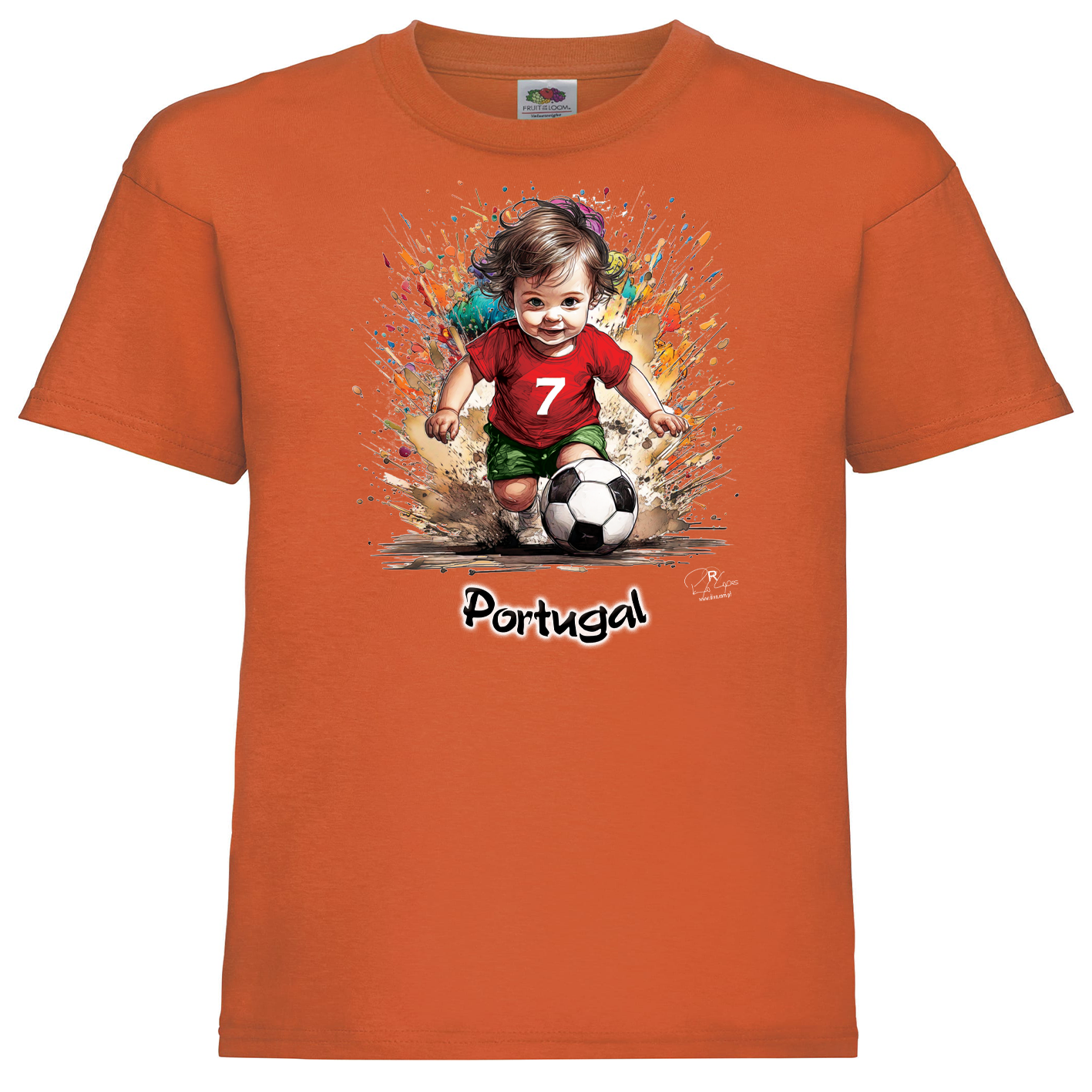 T-shirt Fruit of the Loom Kids 7 Portugal