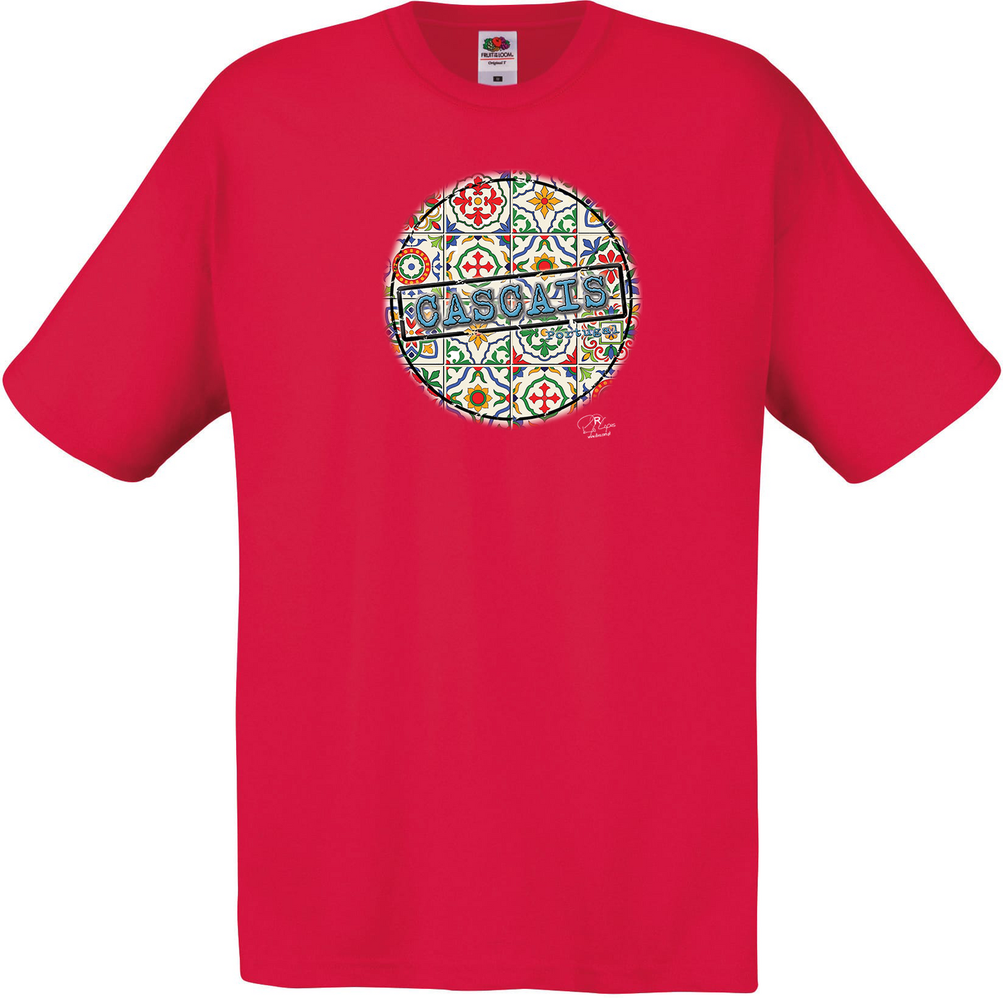 T-shirt Fruit of the Loom, Original 145g, Pin Cascais