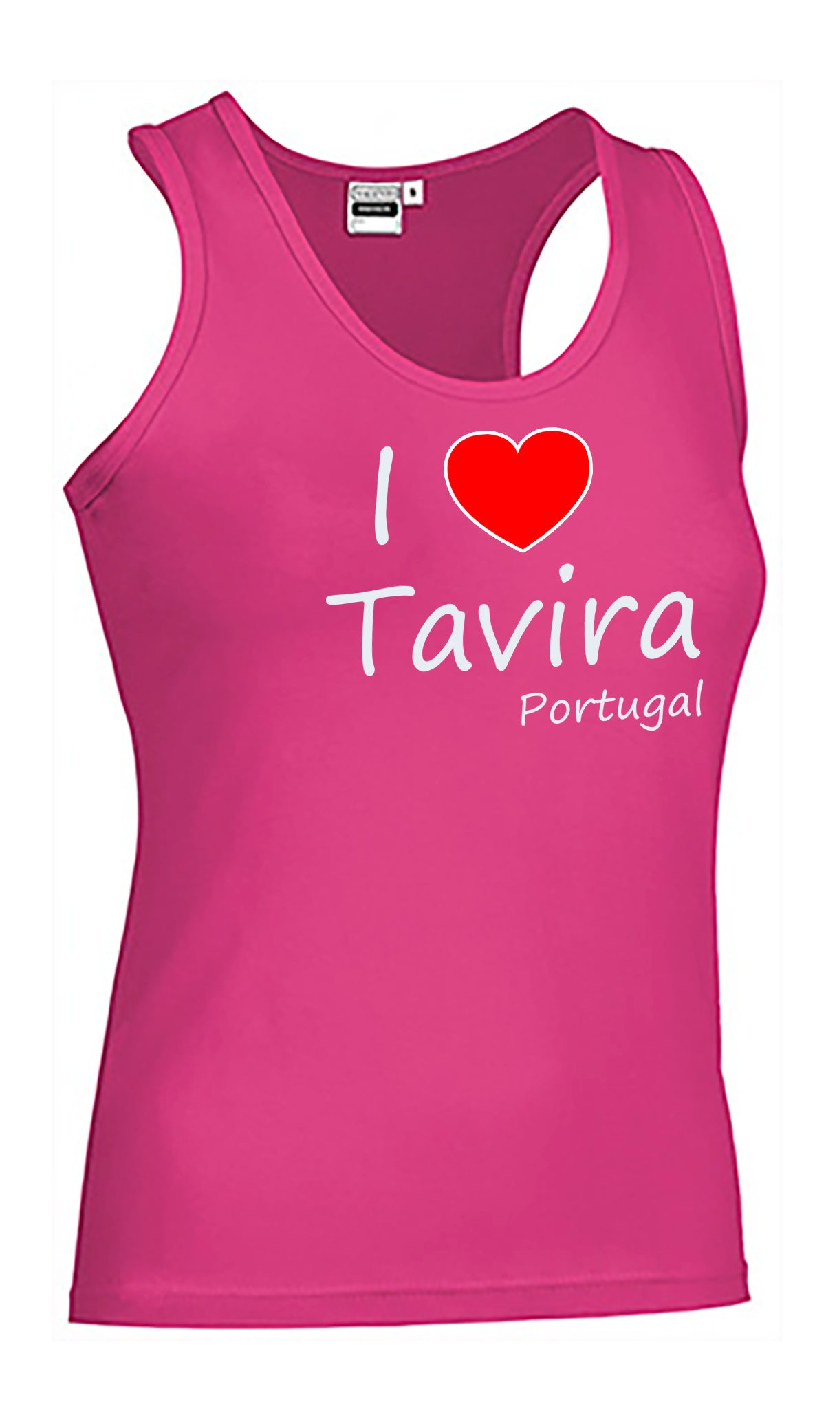 T-shirt Alças Senhora I Love Tavira